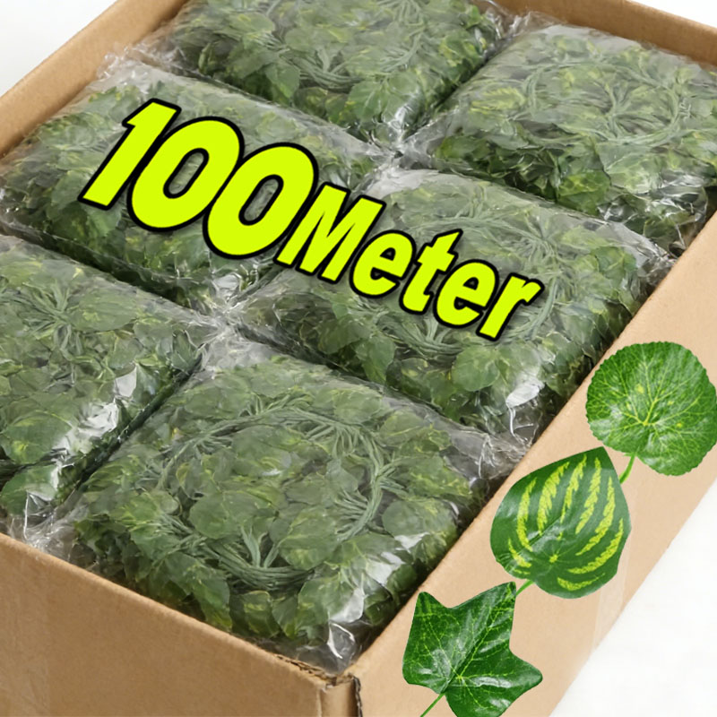 Sphagnum Moss Dry - Sarmaşık Yaprakları Yeşillik Çelenkleri Klipsli Asılı