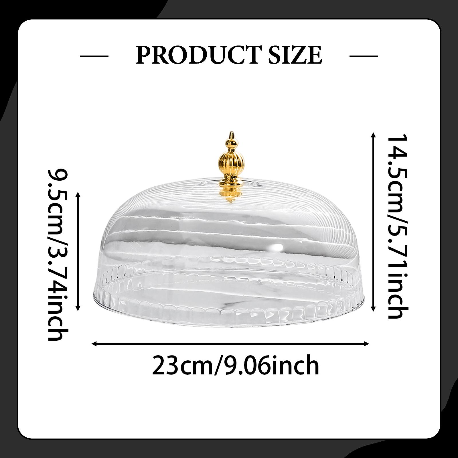 Pasta Teşhir Kubbesi Kapağı Şe - Plastic Dome Clear incelemesi ve fiyatı