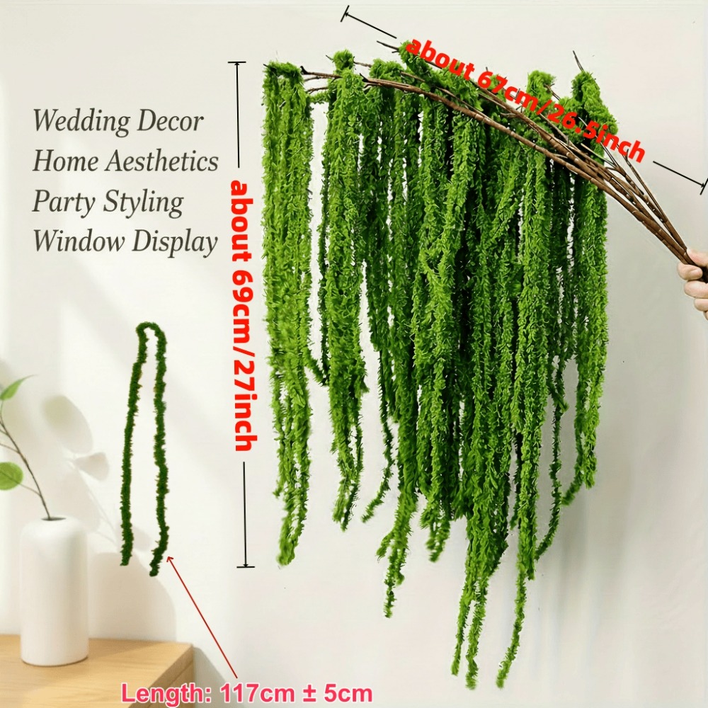 4 Parçalı Yapay Amaranthus Çiç - Sphagnum Moss Dry incelemesi ve fiyatı