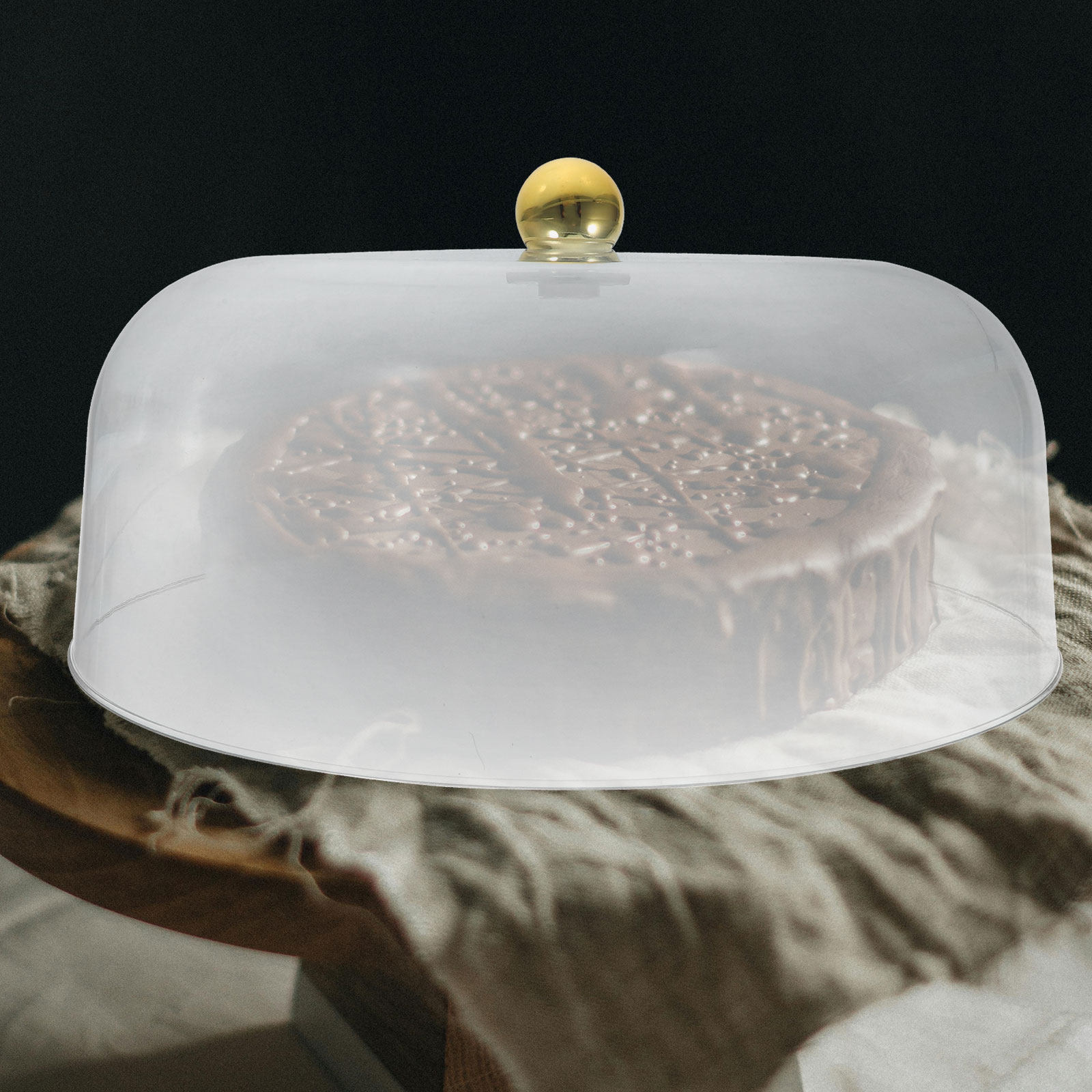 Şeffaf Pasta Kubbesi, Plastik  - Plastic Dome Clear incelemesi ve fiyatı